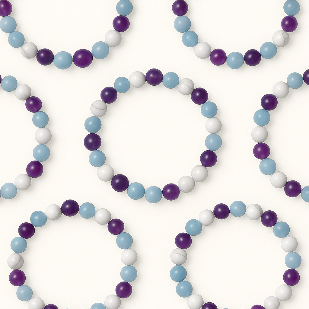 Reiki Infused Aquarius Zodiac Bracelet