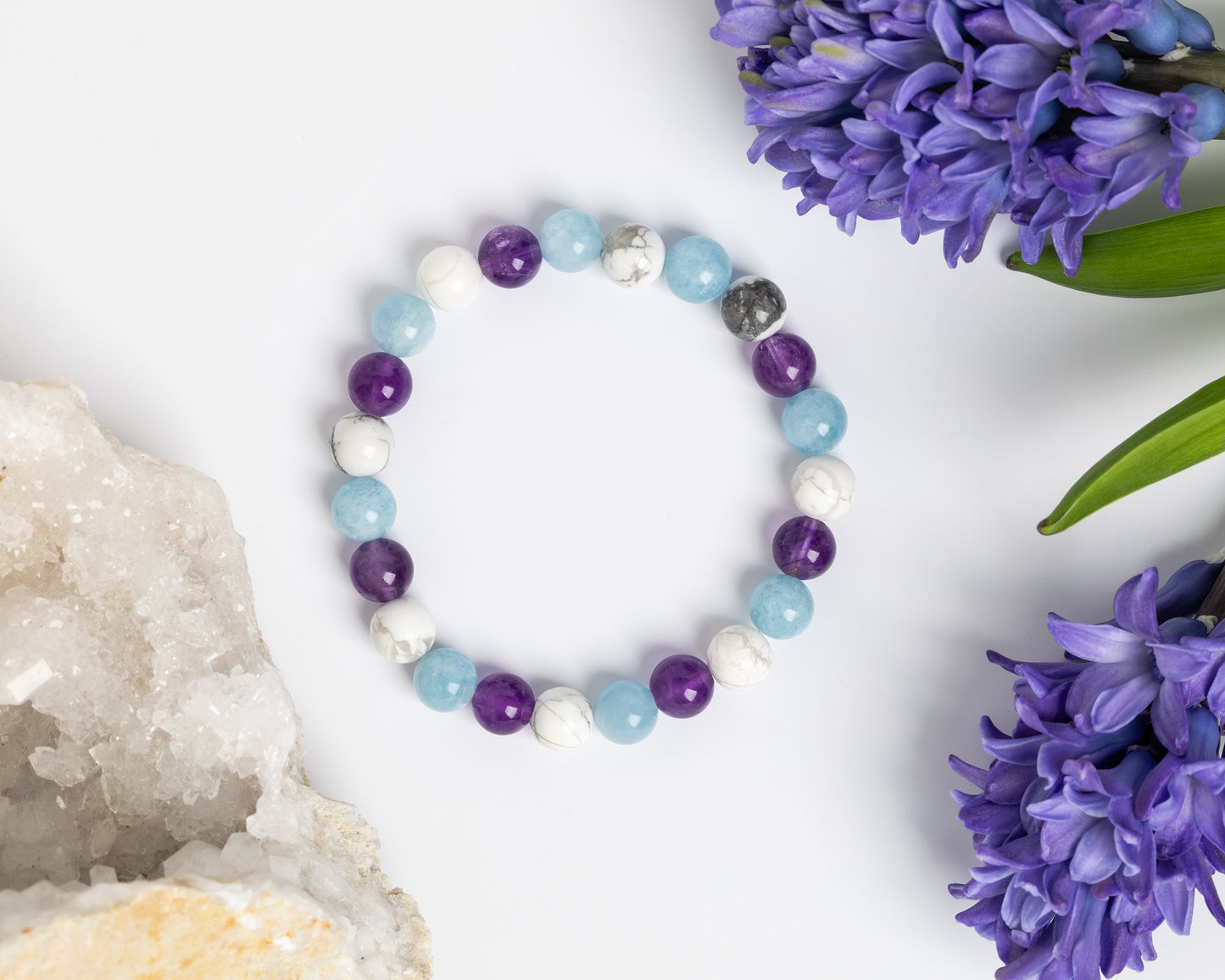 Reiki Infused Aquarius Zodiac Bracelet
