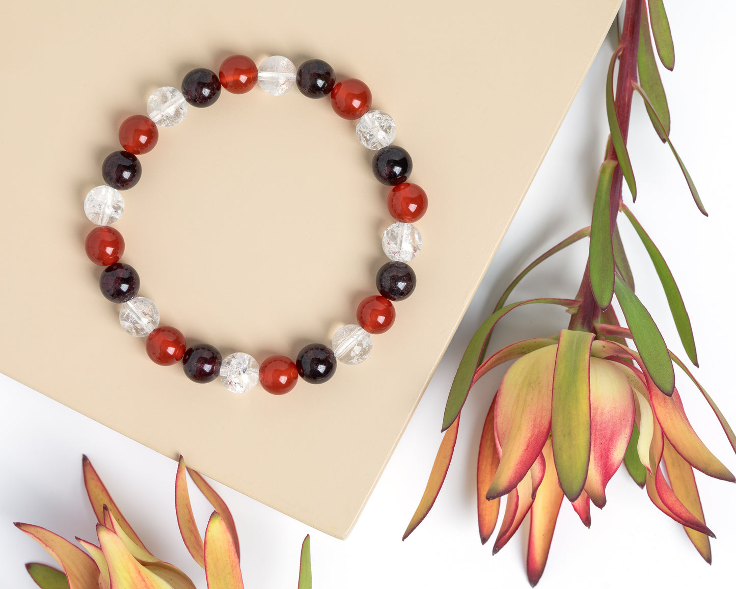 Reiki Infused Aries Zodiac Bracelet