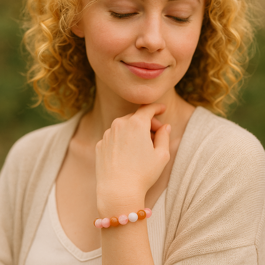 Reiki Infused Cancer Zodiac Bracelet